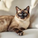 Illustrative photo of a Siamese cat